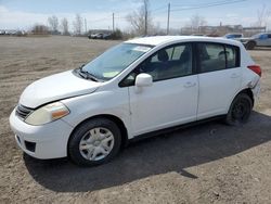 Salvage cars for sale from Copart Montreal Est, QC: 2010 Nissan Versa S