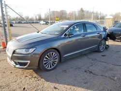 Lincoln MKZ salvage cars for sale: 2017 Lincoln MKZ Premiere