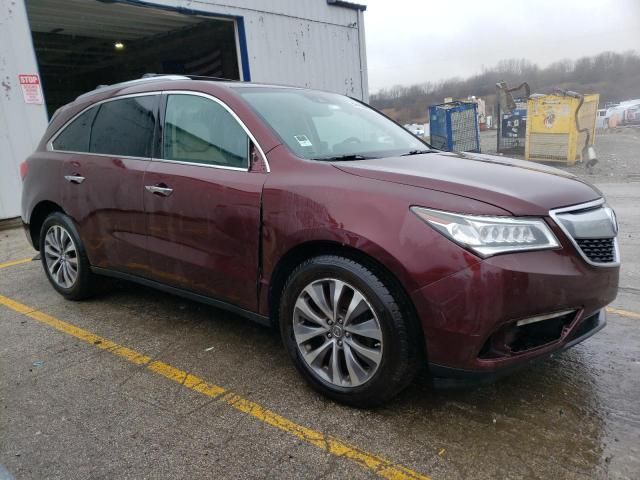 2016 Acura MDX Technology