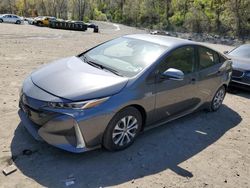 Toyota salvage cars for sale: 2021 Toyota Prius Prime LE