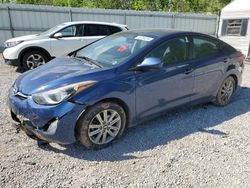Salvage cars for sale from Copart Hurricane, WV: 2015 Hyundai Elantra SE