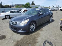 Infiniti g37 Base salvage cars for sale: 2011 Infiniti G37 Base