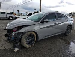 Hyundai Elantra salvage cars for sale: 2022 Hyundai Elantra Blue