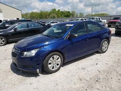 Chevrolet salvage cars for sale: 2013 Chevrolet Cruze LS