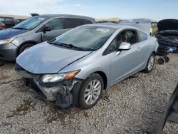 Salvage cars for sale from Copart Magna, UT: 2012 Honda Civic EX