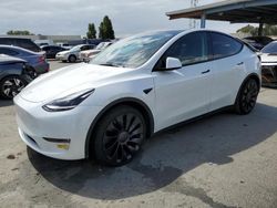 Vehiculos salvage en venta de Copart Hayward, CA: 2022 Tesla Model Y