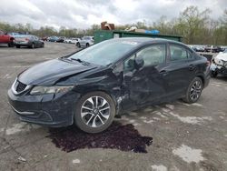 Salvage cars for sale from Copart Ellwood City, PA: 2013 Honda Civic EX