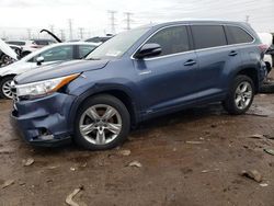 2016 Toyota Highlander Hybrid Limited for sale in Elgin, IL