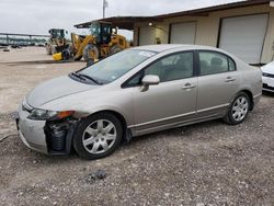 Salvage cars for sale from Copart Temple, TX: 2006 Honda Civic LX