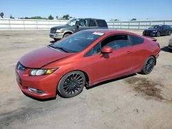 Honda Civic SI salvage cars for sale: 2013 Honda Civic SI