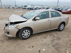 Vehiculos salvage en venta de Copart Temple, TX: 2010 Toyota Corolla Base