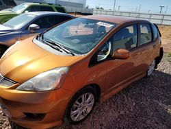 Honda fit Sport salvage cars for sale: 2010 Honda FIT Sport