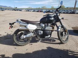 Salvage cars for sale from Copart Colorado Springs, CO: 2022 Triumph Scrambler 1200 XC