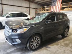 Ford salvage cars for sale: 2017 Ford Escape Titanium