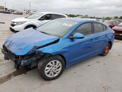 Hyundai salvage cars for sale: 2018 Hyundai Elantra SE