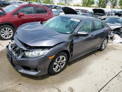 Honda Civic salvage cars for sale: 2016 Honda Civic LX