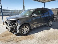 Salvage cars for sale from Copart Anthony, TX: 2016 Ford Explorer XLT