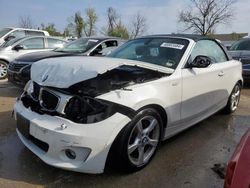 BMW 1 Series salvage cars for sale: 2012 BMW 128 I