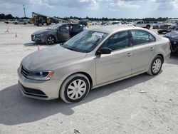 Volkswagen salvage cars for sale: 2015 Volkswagen Jetta Base