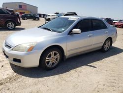 Honda salvage cars for sale: 2007 Honda Accord EX