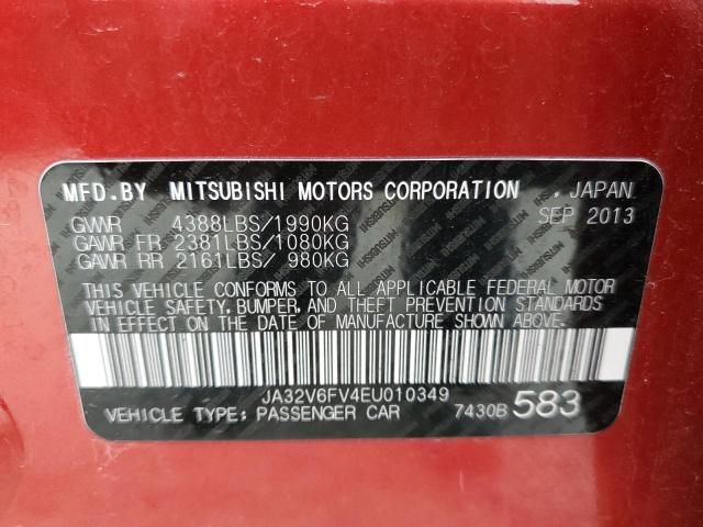 2014 Mitsubishi Lancer Ralliart