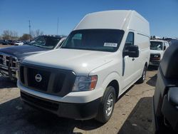 Salvage cars for sale from Copart Woodhaven, MI: 2020 Nissan NV 2500 S