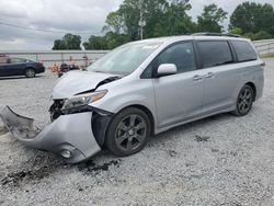 Toyota salvage cars for sale: 2017 Toyota Sienna SE