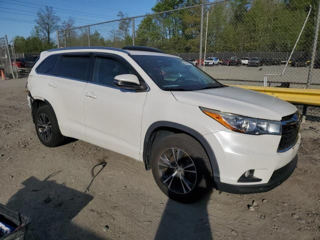 2016 Toyota Highlander XLE