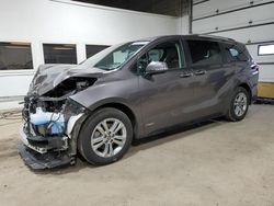 Toyota salvage cars for sale: 2021 Toyota Sienna Limited