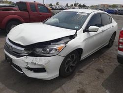 Honda Accord lx salvage cars for sale: 2017 Honda Accord LX