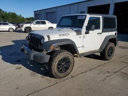 Jeep Wrangler Sport salvage cars for sale: 2014 Jeep Wrangler Sport