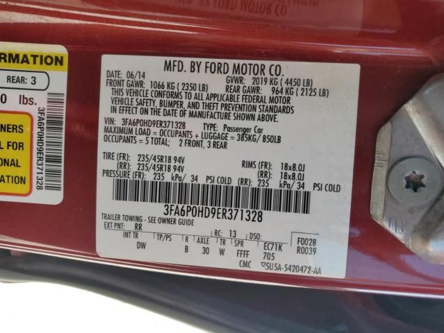 2014 Ford Fusion SE