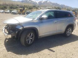 Salvage cars for sale from Copart Reno, NV: 2015 Toyota Highlander LE
