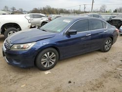 Honda Accord salvage cars for sale: 2013 Honda Accord LX