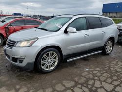 Chevrolet salvage cars for sale: 2015 Chevrolet Traverse LT