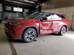 Toyota Highlander xle salvage cars for sale: 2021 Toyota Highlander XLE