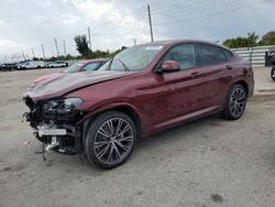 Salvage cars for sale from Copart Miami, FL: 2024 BMW X4 XDRIVE30I