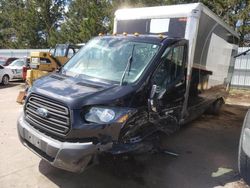 Salvage cars for sale from Copart Eldridge, IA: 2016 Ford Transit T-350 HD