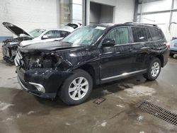 Toyota salvage cars for sale: 2011 Toyota Highlander Base