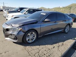 Honda Accord LX salvage cars for sale: 2018 Honda Accord LX