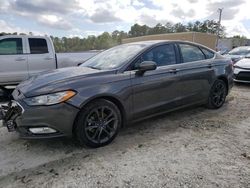 Salvage cars for sale from Copart Ellenwood, GA: 2018 Ford Fusion SE