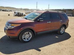 Salvage cars for sale from Copart Colorado Springs, CO: 2015 Ford Explorer XLT