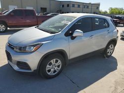 Chevrolet Trax ls salvage cars for sale: 2018 Chevrolet Trax LS