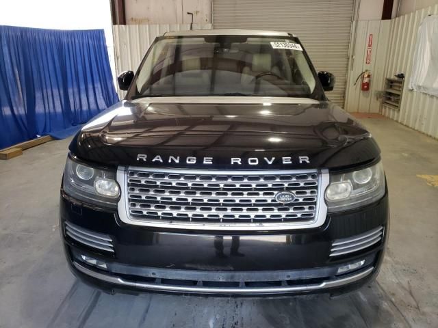 2016 Land Rover Range Rover HSE