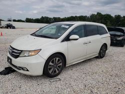 Salvage cars for sale from Copart New Braunfels, TX: 2014 Honda Odyssey Touring