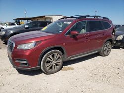 Salvage cars for sale from Copart Temple, TX: 2019 Subaru Ascent Limited