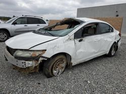 Salvage cars for sale from Copart Mentone, CA: 2014 Honda Civic LX