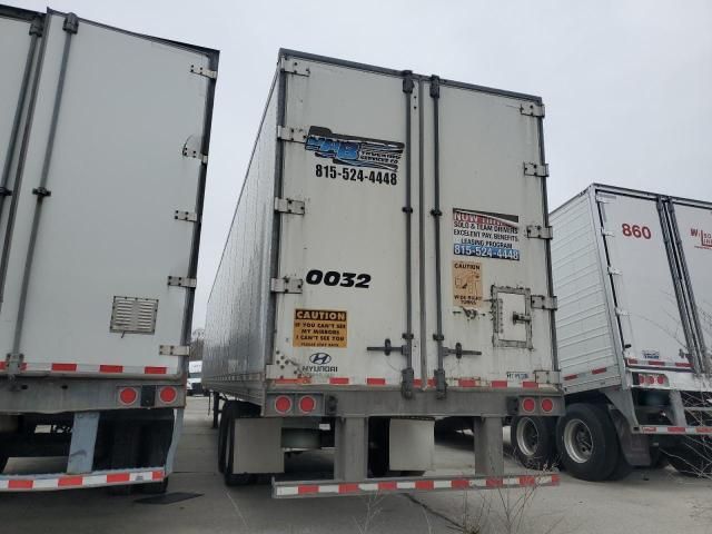 2014 Hyundai Translead DRY Van Trailer