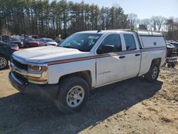 Salvage trucks for sale at North Billerica, MA auction: 2017 Chevrolet Silverado K1500