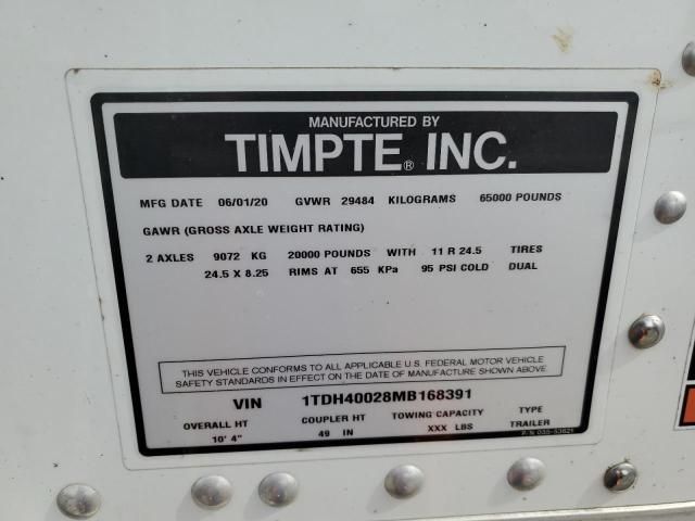 2021 Timpte Grain Trailer